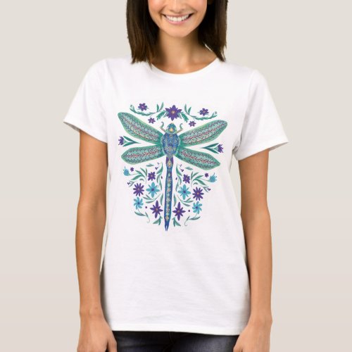 Womens dragonfly  T_Shirt