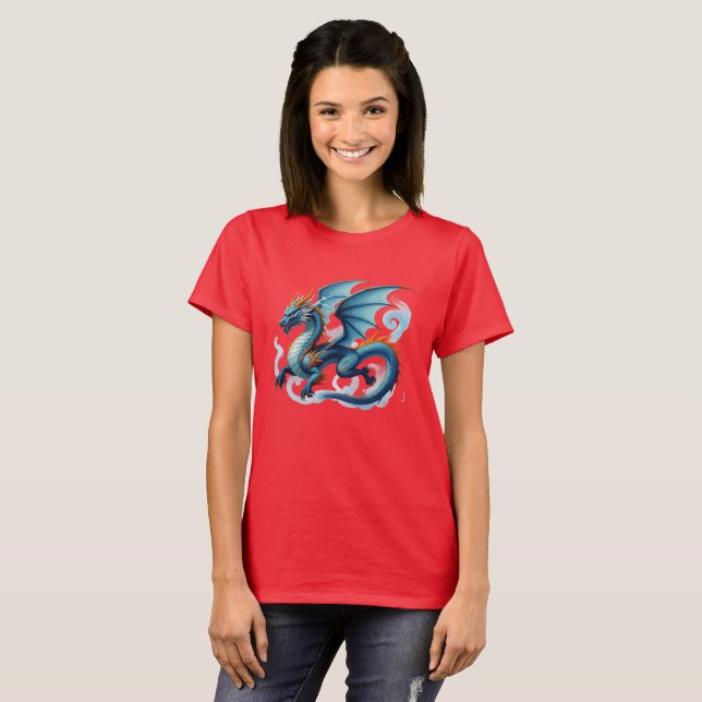 Women's Dragons Adventures T-shirt (Front Full)