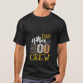 Womens DSP Nurse Boo Crew Halloween Costume Boo Gh T-Shirt