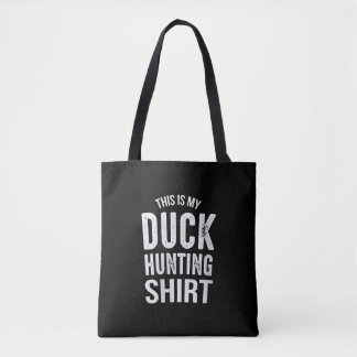 Womens Duck Hunting Gift My Dog Walking Tote Bag
