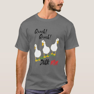 Women's Duck Mom Mother Mommy Farm Animal Funny T-Shirt