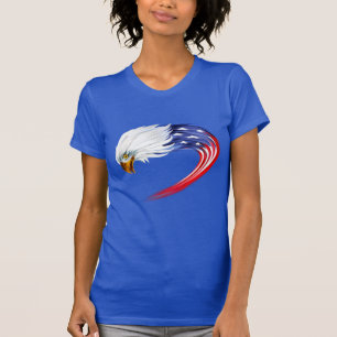 Women's Eagle Flag T-Shirt