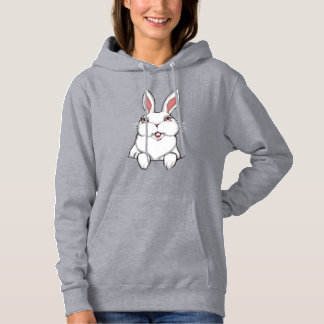 Women's Easter Bunny Shirt Pocket Bunny Hoodie Tee