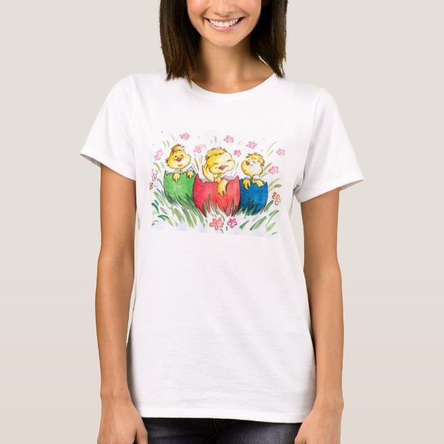 women's easter t-shirt (Front)