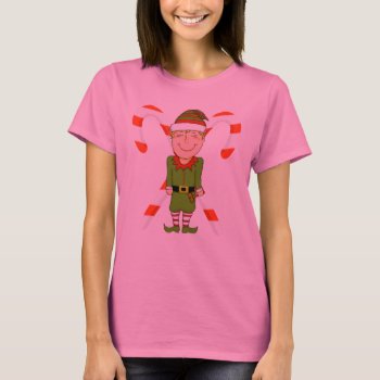 Women's Elf Tie-dye T-shirt by Shenanigins at Zazzle