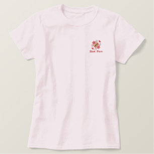 Womens' Embroidered Basic T-Shirt