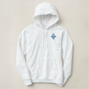 Women's Embroidered USA Hoodie