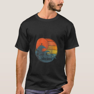 Womens Endless Summer Waves V Neck T-Shirt