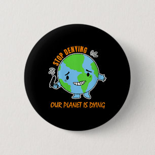 Womens Environmental Protection Climate Change Button