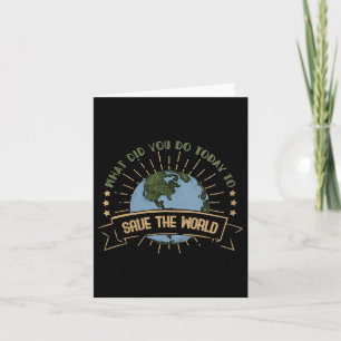 Womens Environmental Protection - Climate Change Card