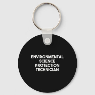 Womens Environmental Science Protection Keychain
