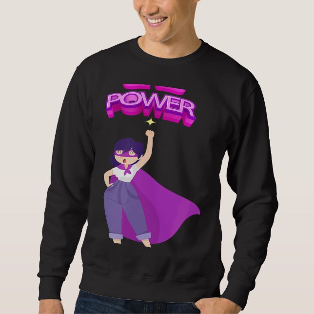 Women's Equality Day Girls Power Sweatshirt (Front)