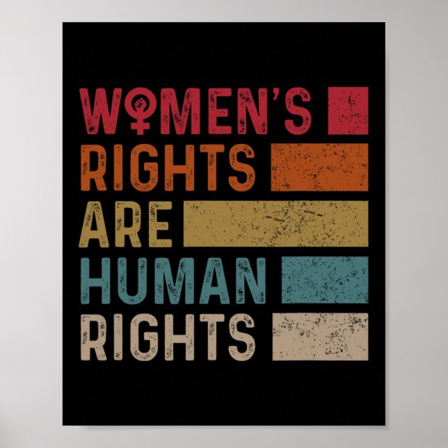 Women's Equality Rights Are Human Rights 2  Poster (Front)