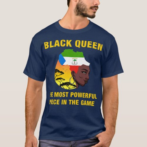 Womens Equatorial Guinean Black History Month Equa T_Shirt