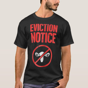 Womens Eviction Recovery Present for a Hysterecto T-Shirt