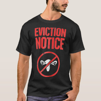 Womens Eviction  Recovery Present for a Hysterecto T-Shirt