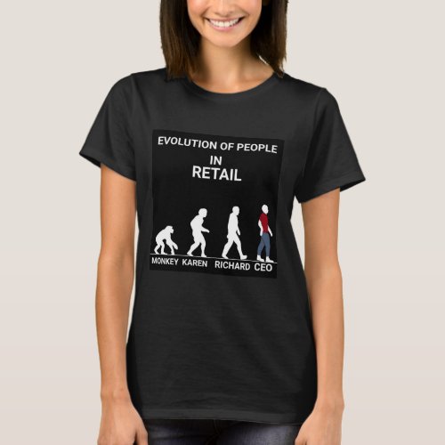 Womens Evolution Of Retail Shirt