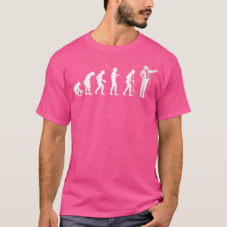 Womens Evolution Opera-Singer T-Shirt