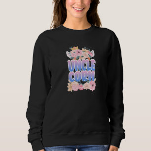 Womens Faboulous Unclecorn Uncle Birthday Unicorn Sweatshirt