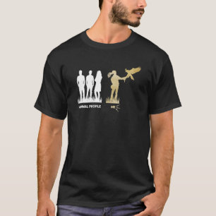 Womens Falconry Ornithology Birder Falconer Normal T-Shirt