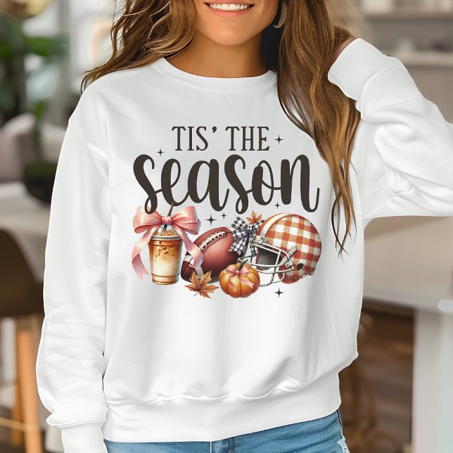 Women's Fall Football 'Tis The Season Sweatshirt (Creator Uploaded)