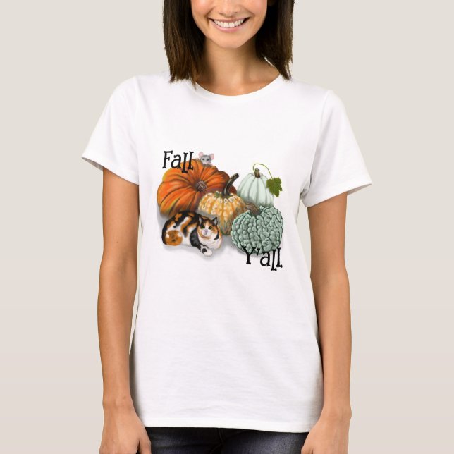 Women's fall y'all tee,  T-Shirt (Front)