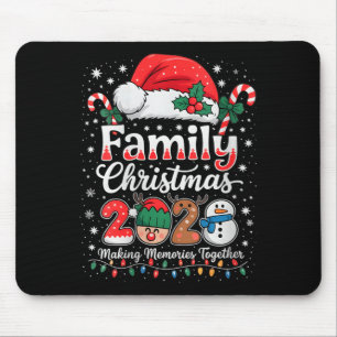 Womens Family Christmas 2025 Matching Outfit Xmas Mouse Pad