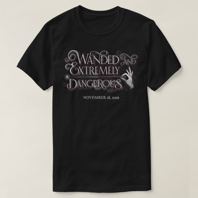 Womens Fantastic Beasts and Where to Find Them Wan T-Shirt (Design Front)