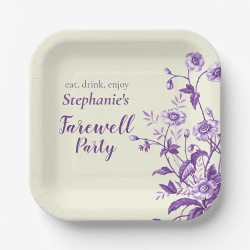 Women's Farewell Party Lavender Wildflower 