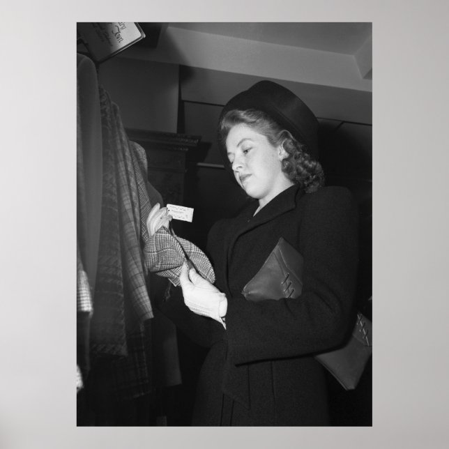 Women's Fashion, 1940s Poster (Front)