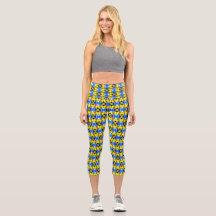 Women's Fashion leggings High Waisted Capris Custo