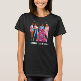 Womens Female Black Empowerment Feminism Feminist  T-Shirt