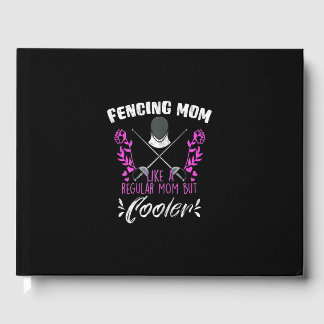Womens Fencing Mother´s Day Mom Love Guest Book