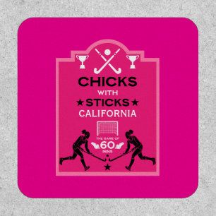 Women's Field Hockey Sports Patch