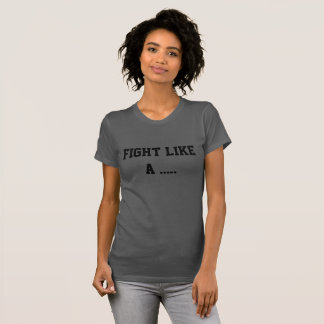 Women's "Fight Like A Spoonie Warrior" Jersey Tee