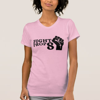 Women's Fight Prop 8 Fist T-Shirt