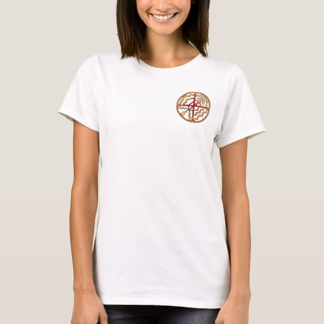 Women's First Nations Hoodie Tribal Spirit Hoodie T-Shirt (Front)