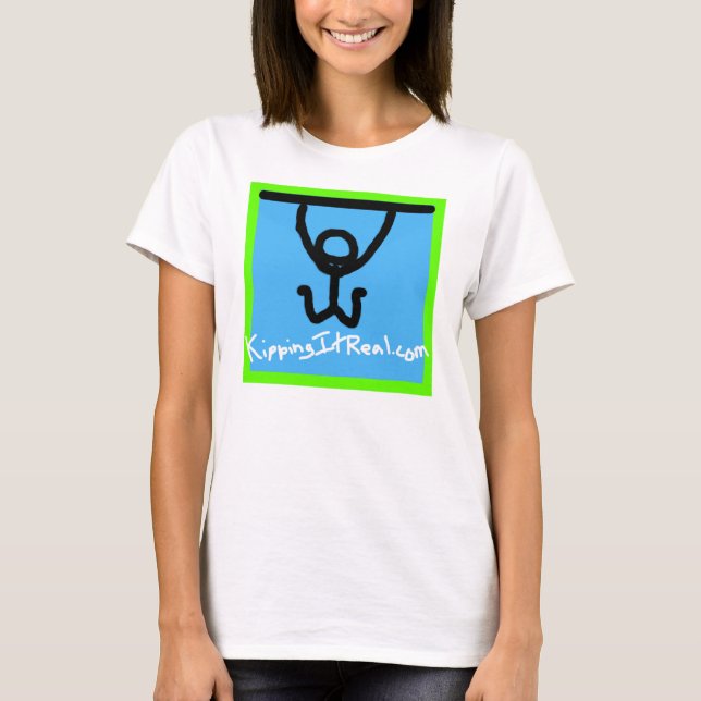Women's Fitted KippingItReal.com T-Shirt (Front)