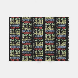 Womens Flight Attendant Fleece Blanket
