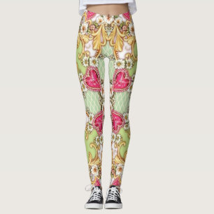Women's Floral Baroque Leggings