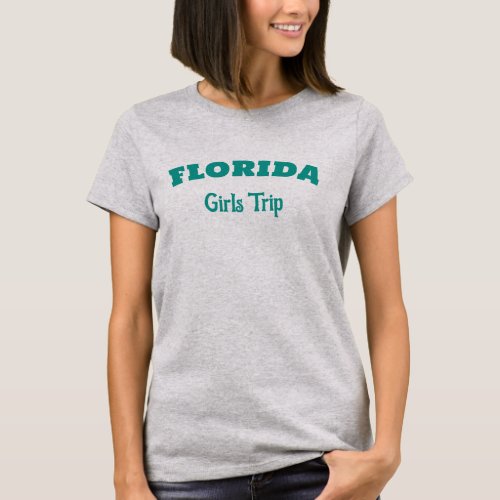 Womens Florida Girls Trip T_Shirt