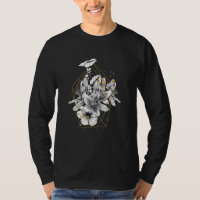 Womens Flower of Life Mandala with Yoga Tattoo Hen