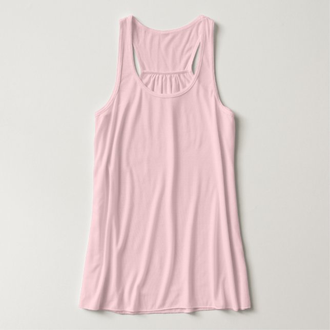 Womens Flowy Racerback Tank Top (Design Front)