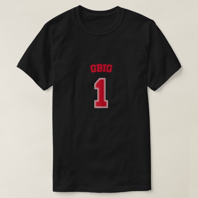 Womens Football Shirt Big Little Sorority Reveal G (Design Front)