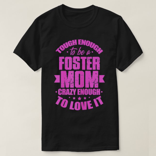 Womens Foster Mom Adoption Family Gotcha Day  T-Shirt (Design Front)