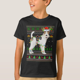 Womens Fox Terrier Dog Ugly Christmas Sweaters Hol