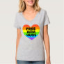 Womens Free Mom Hugs LGBT  T-Shirt