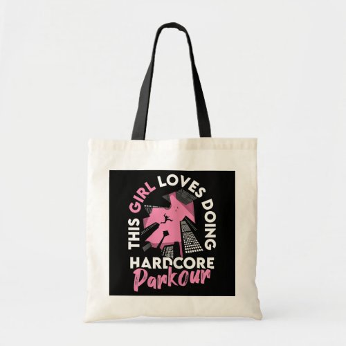 Womens Freerunning _ This Girl Loves Doing Tote Bag