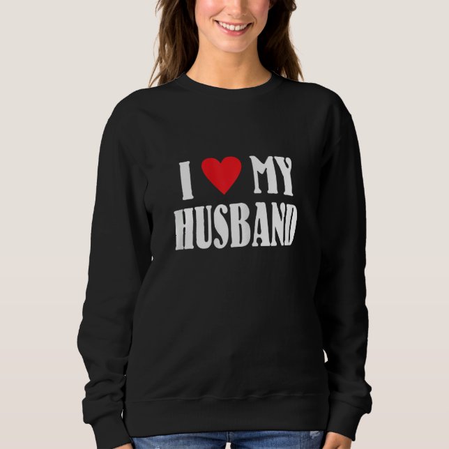 Womens Frist Valentines Day Outfit For Married Cou Sweatshirt (Front)