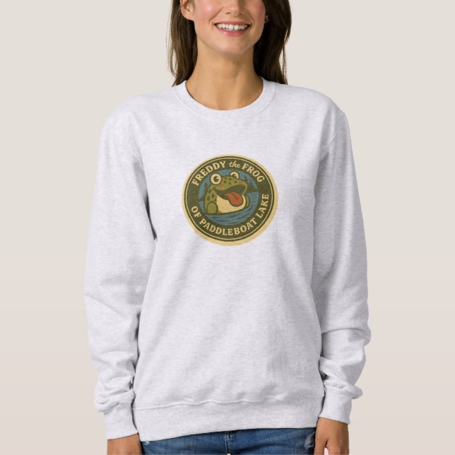 Women's Frog T-Shirt Sweatshirt (Front)